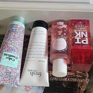 4 body care items